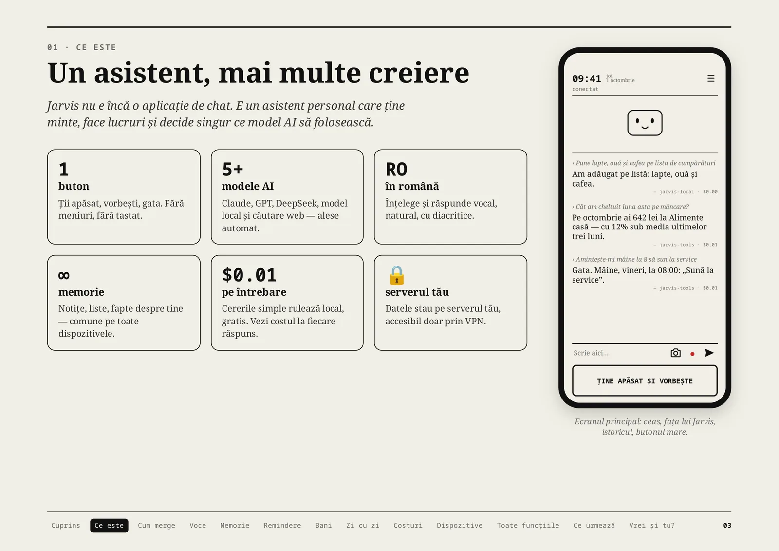 Jarvis, pagina 3 din 16: Un asistent, mai multe creiere